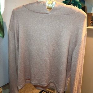 Soft Cropped Thin Hoodie